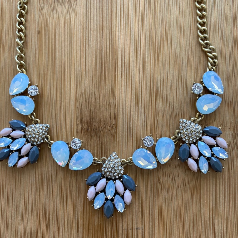 J.Crew Gemstone Statement Necklace - image 3